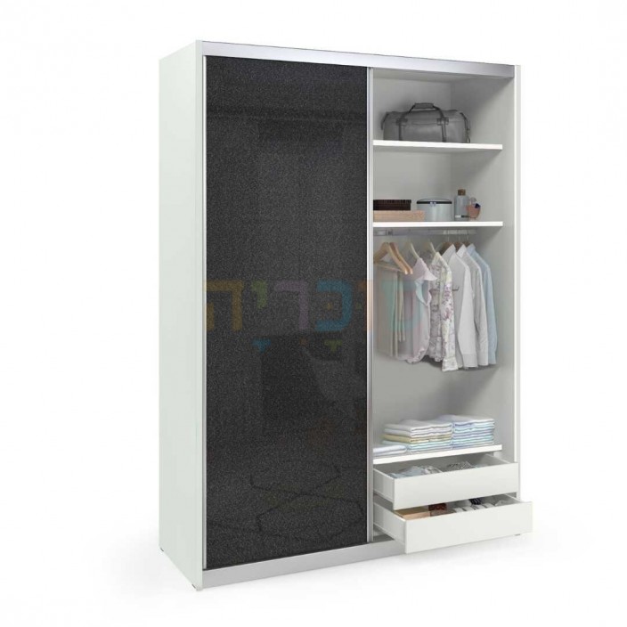 ארון הזזה דלתות זכוכית רוחב מ 120 ס"מ עד 160 ס"מ ארון הזזה דלתות זכוכית רוחב מ 120 ס"מ עד 160 ס"מ