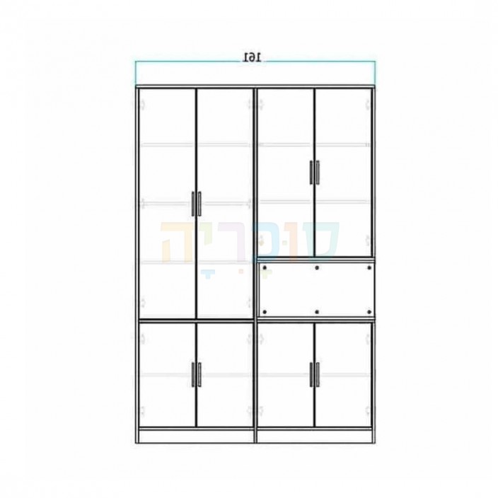 ארון ביס דגם כפיר 160 ס"מ