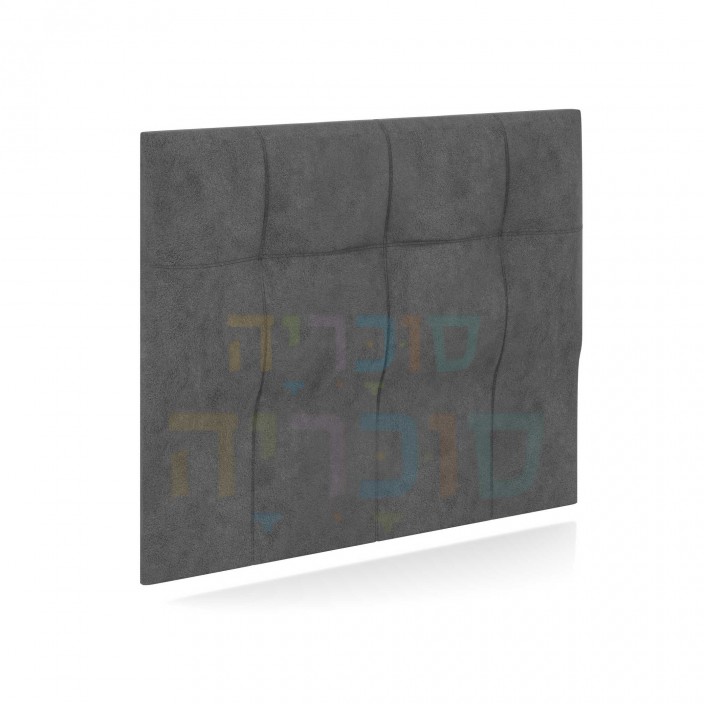 מיטת יחיד דגם אלסקה בבד בגוון jeans כולל ארגז מצעים