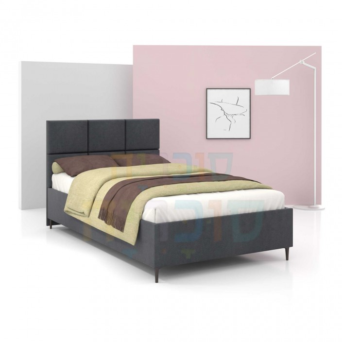 מיטה וחצי דגם קרוליינה כולל ארגז מצעים מיטה וחצי דגם קרוליינה כולל ארגז מצעים