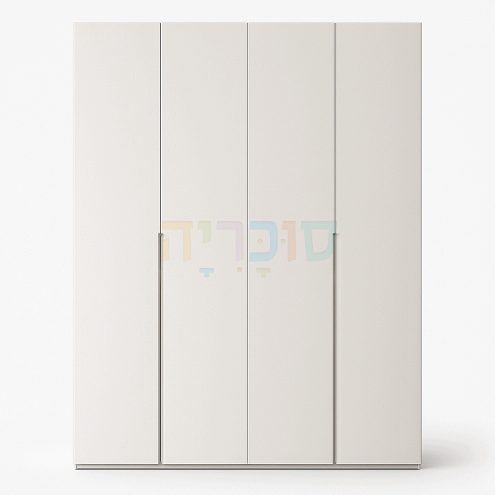 ארון צבע לבן דגם גפן – 4 דלתות