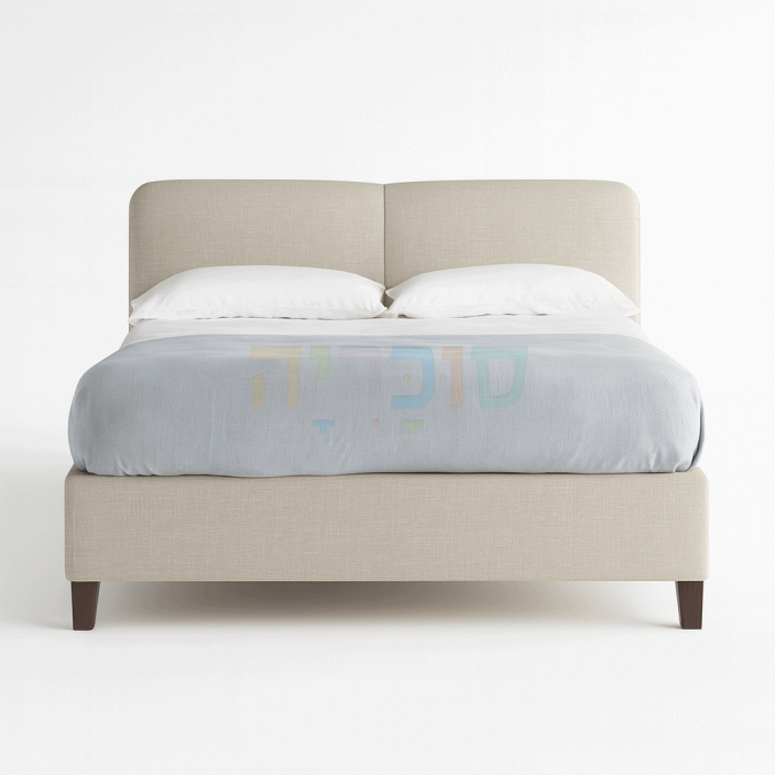 מיטה וחצי דגם דנה - מיטה מרופדת