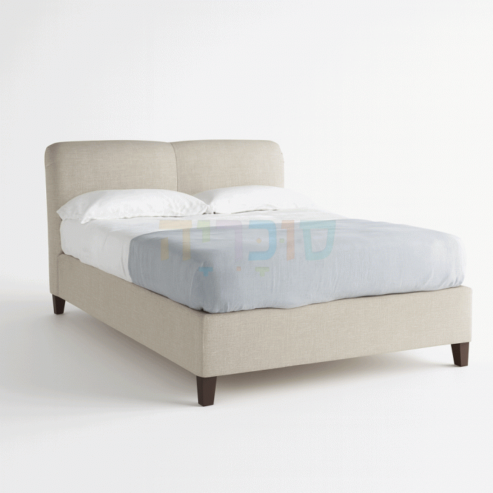 מיטה וחצי דגם דנה - מיטה מרופדת