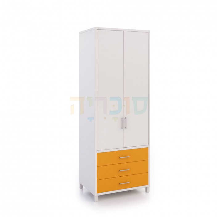 ארון ילדים ונוער דגם טל רוחב 80-100 ס"מ 3 מגירות ארון ילדים ונוער דגם טל רוחב 80-100 ס"מ 3 מגירות