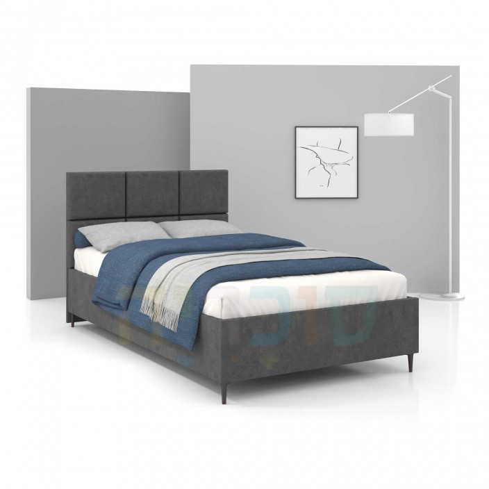 מיטה וחצי דגם קרוליינה כולל ארגז מצעים מיטה וחצי דגם קרוליינה כולל ארגז מצעים