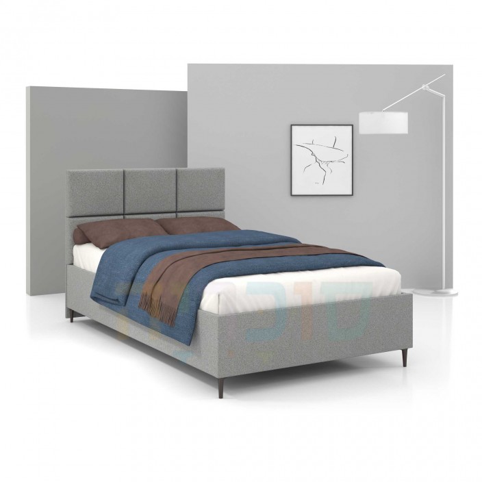 מיטה וחצי דגם קרוליינה כולל ארגז מצעים מיטה וחצי דגם קרוליינה כולל ארגז מצעים