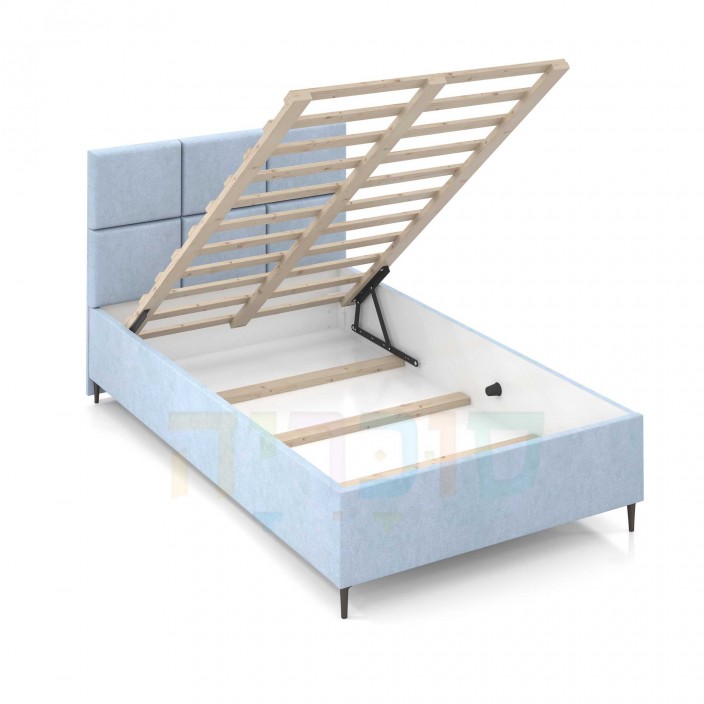 מיטה וחצי דגם קרוליינה כולל ארגז מצעים מיטה וחצי דגם קרוליינה כולל ארגז מצעים