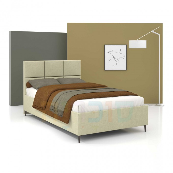 מיטה וחצי דגם קרוליינה כולל ארגז מצעים מיטה וחצי דגם קרוליינה כולל ארגז מצעים