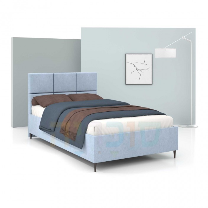 מיטה וחצי דגם קרוליינה כולל ארגז מצעים מיטה וחצי דגם קרוליינה כולל ארגז מצעים