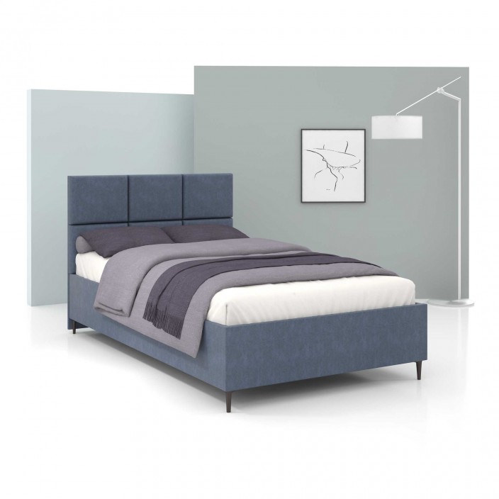 מיטה וחצי דגם קרוליינה כולל ארגז מצעים מיטה וחצי דגם קרוליינה כולל ארגז מצעים