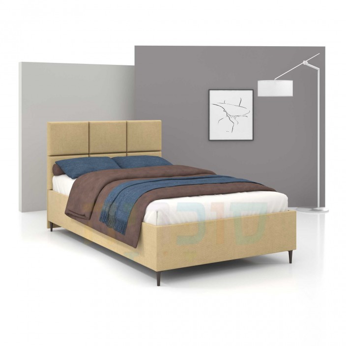 מיטה וחצי דגם קרוליינה כולל ארגז מצעים מיטה וחצי דגם קרוליינה כולל ארגז מצעים