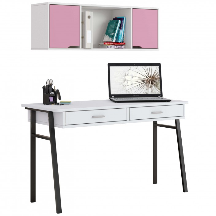 שולחן דגם טוקיו בצבע לבן וכוורת דגם ברלין