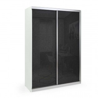 ארון הזזה דלתות זכוכית רוחב מ 120 ס"מ עד 160 ס"מ