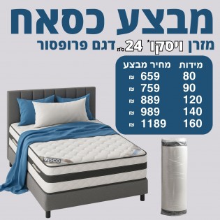 מזרון דגם פרופסור משולב ויסקו