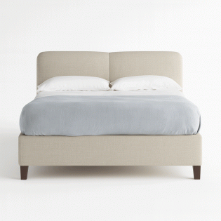 מיטה וחצי דגם דנה - מיטה מרופדת