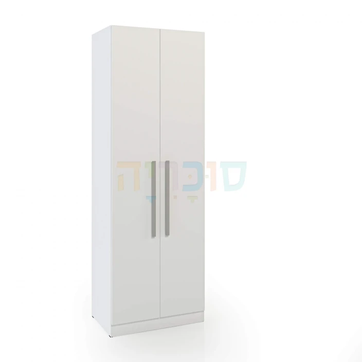 ארון 2 דלתות דגם גילי רוחב 80 או 100 ס"מ: איכות כחול לבן בסטנדרט פרימיום