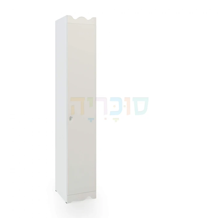 ארון יחיד דגם רקפת ברוחב 40, 50 או 60 ס"מ: איכות כחול לבן בסטנדרט פרימיום