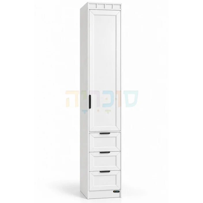 ארון דלת אחת דגם אגם ברוחב 40 ס"מ