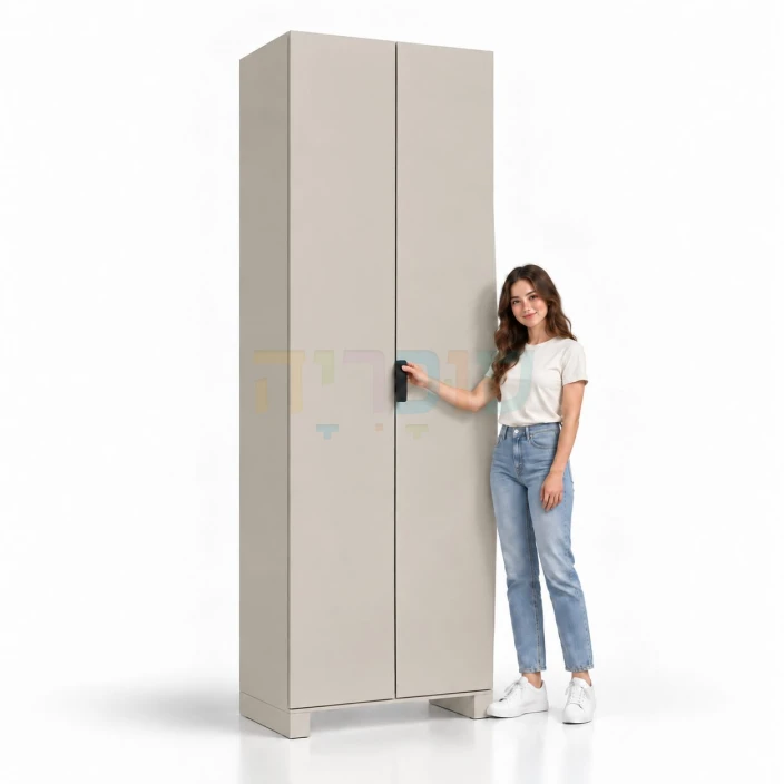 ארון 2 דלתות דגם עדי ברוחב 80 ס"מ