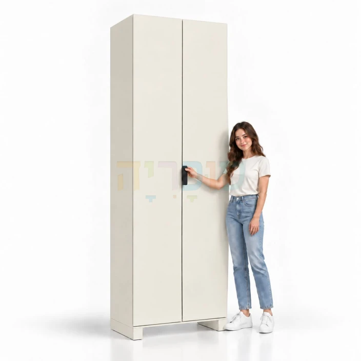 ארון 2 דלתות דגם עדי ברוחב 80 ס"מ