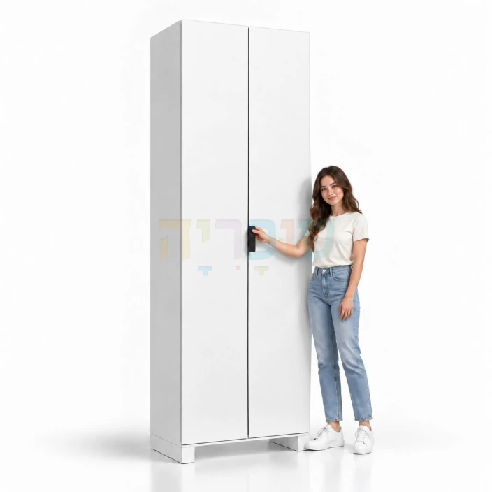 ארון 2 דלתות דגם עדי ברוחב 80 ס"מ