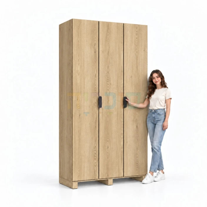 ארון 3 דלתות דגם עדי ברוחב 120 ס"מ