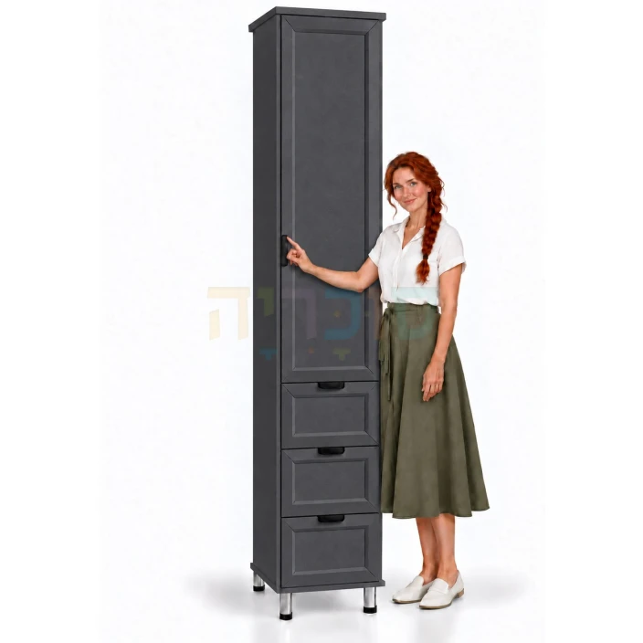 ארון דלת אחת דגם דפנה ברוחב 40 ס"מ