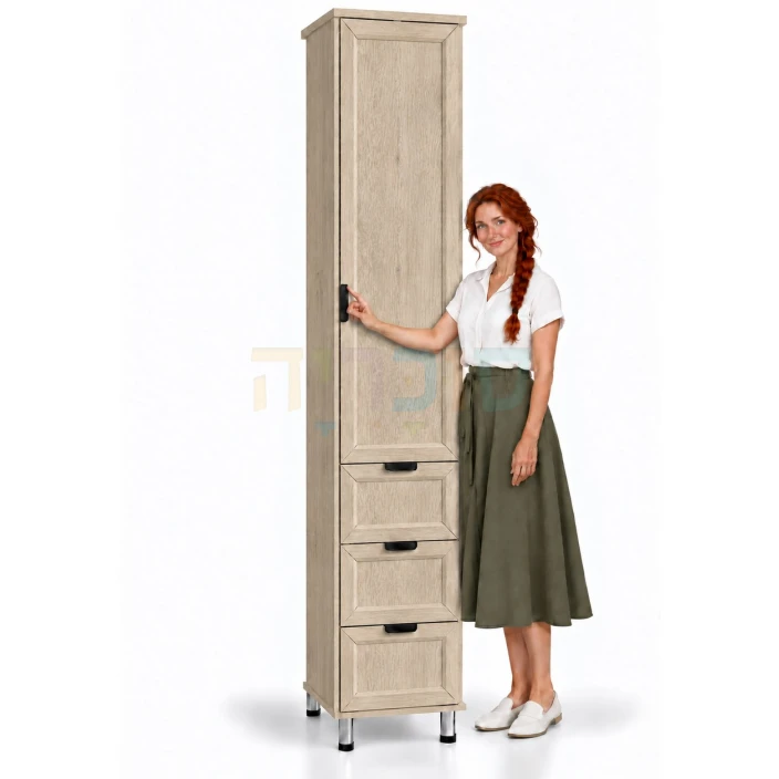 ארון דלת אחת דגם דפנה ברוחב 40 ס"מ