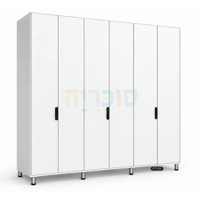 ארון 6 דלתות דגם אביב ברוחב 240 ס"מ