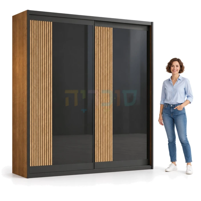 ארון הזזה דגם ערער ברוחב 160–240 ס"מ