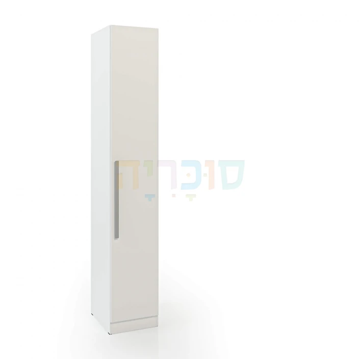 ארון יחיד דגם גילי ברוחב 40, 50 או 60 ס"מ: 2 מגירות וגוף סנדוויץ' בייצור כחול לבן