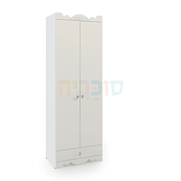 ארון ילדים  ונוער רקפת 80 - 100 מגירה אחת 