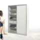 ארון הזזה לילדים דלת מראה פרמיום רוחב מ 170 ס"מ עד 200 ס"מ
