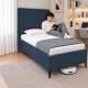 מיטת יחיד מרופדת דגם ויומינג 90 ס