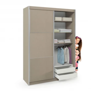 ארון הזזה לילדים ונוער דגם וינה פרמיום רוחב 170–200 ס"מ