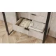 ארון 6 דלתות דגם כלנית ברוחב 240 ס"מ