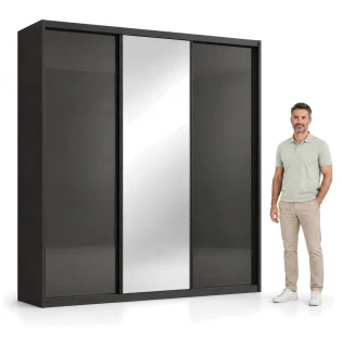 ארון הזזה דגם דולב ברוחב 160–240 ס"מ