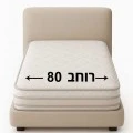 מזרונים רוחב 80 ס"מ