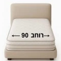 מזרונים רוחב 90 ס"מ