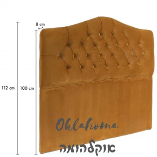 ראש מיטה מרופד דגם אוקלהומה