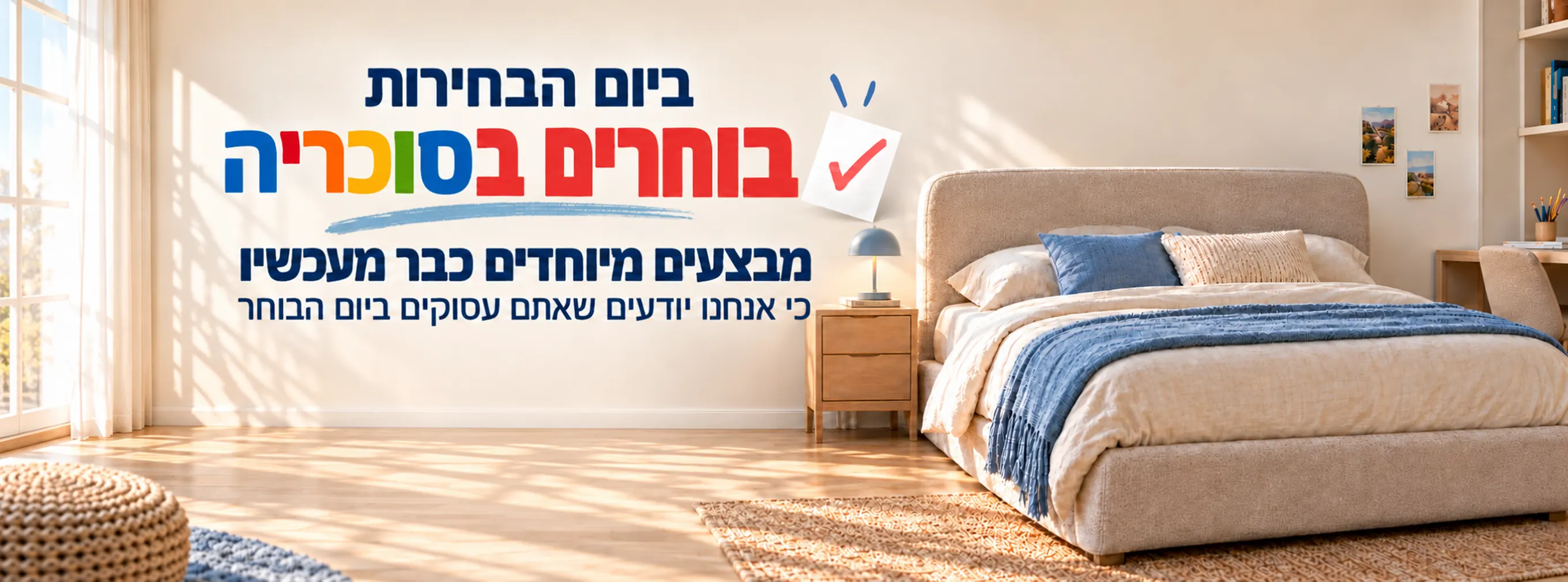 יום הבחירות – בוחרים בסוכריה