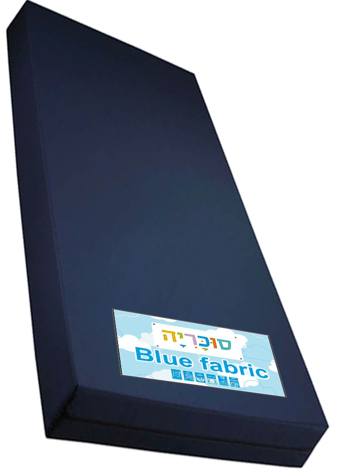 מיטת קומותיים דגם פס קפה - פתרון שינה ל-3 ילדים בייצור כחול-לבן