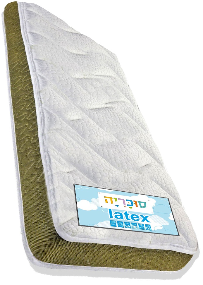 מיטת קומותיים דגם פס קפה - פתרון שינה ל-3 ילדים בייצור כחול-לבן